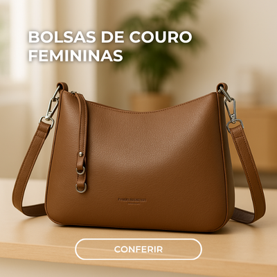 Bolsas de Couro Feminina Multitare