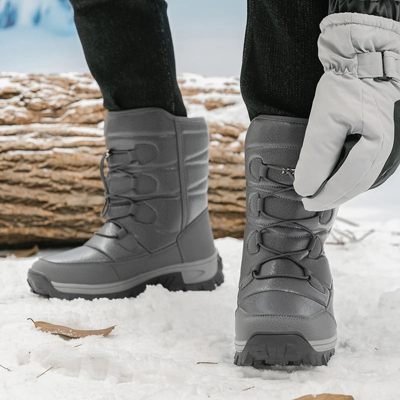 Bota Para Neve Masculina Impermeável