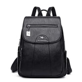 Bolsa Mochila de Couro Feminina