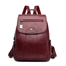 Bolsa Mochila de Couro Feminina
