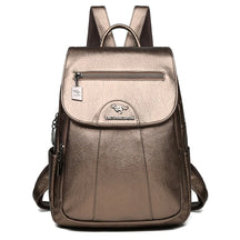Bolsa Mochila de Couro Feminina