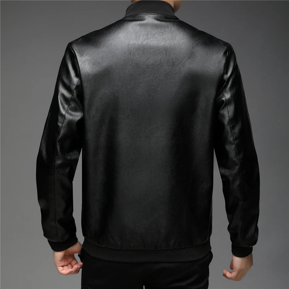 Jaqueta De Couro Masculina Multitare
