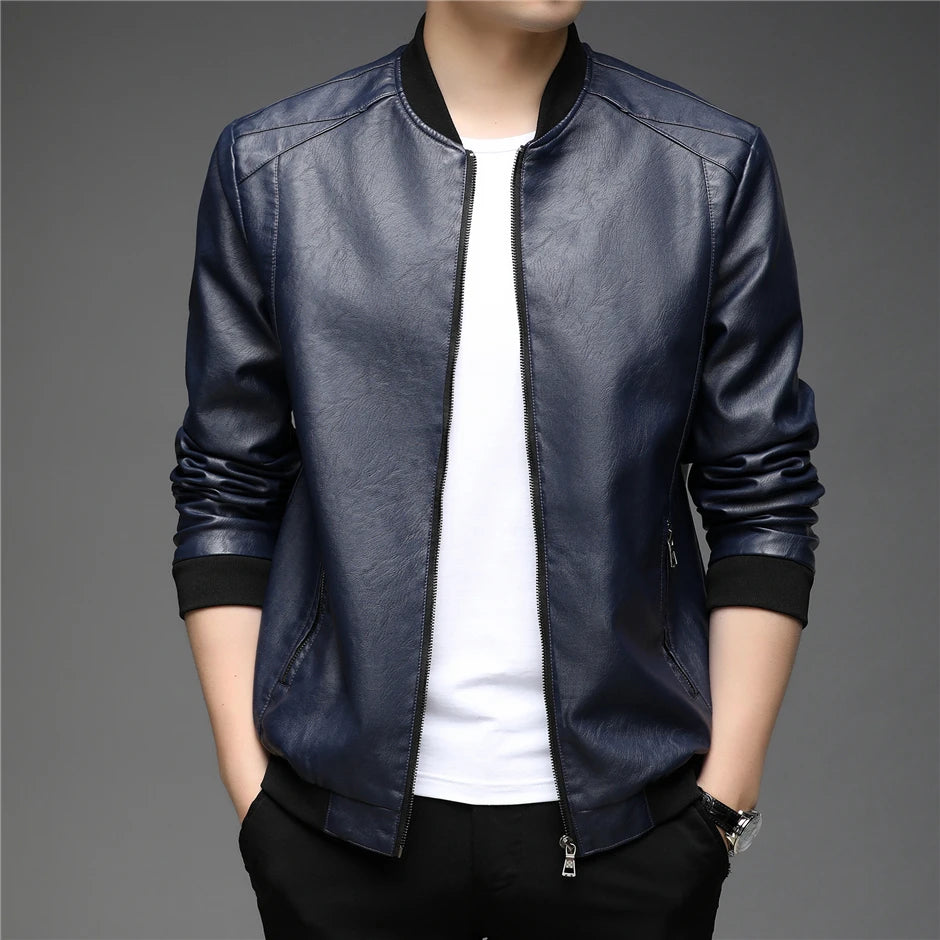 Jaqueta De Couro Masculina Multitare