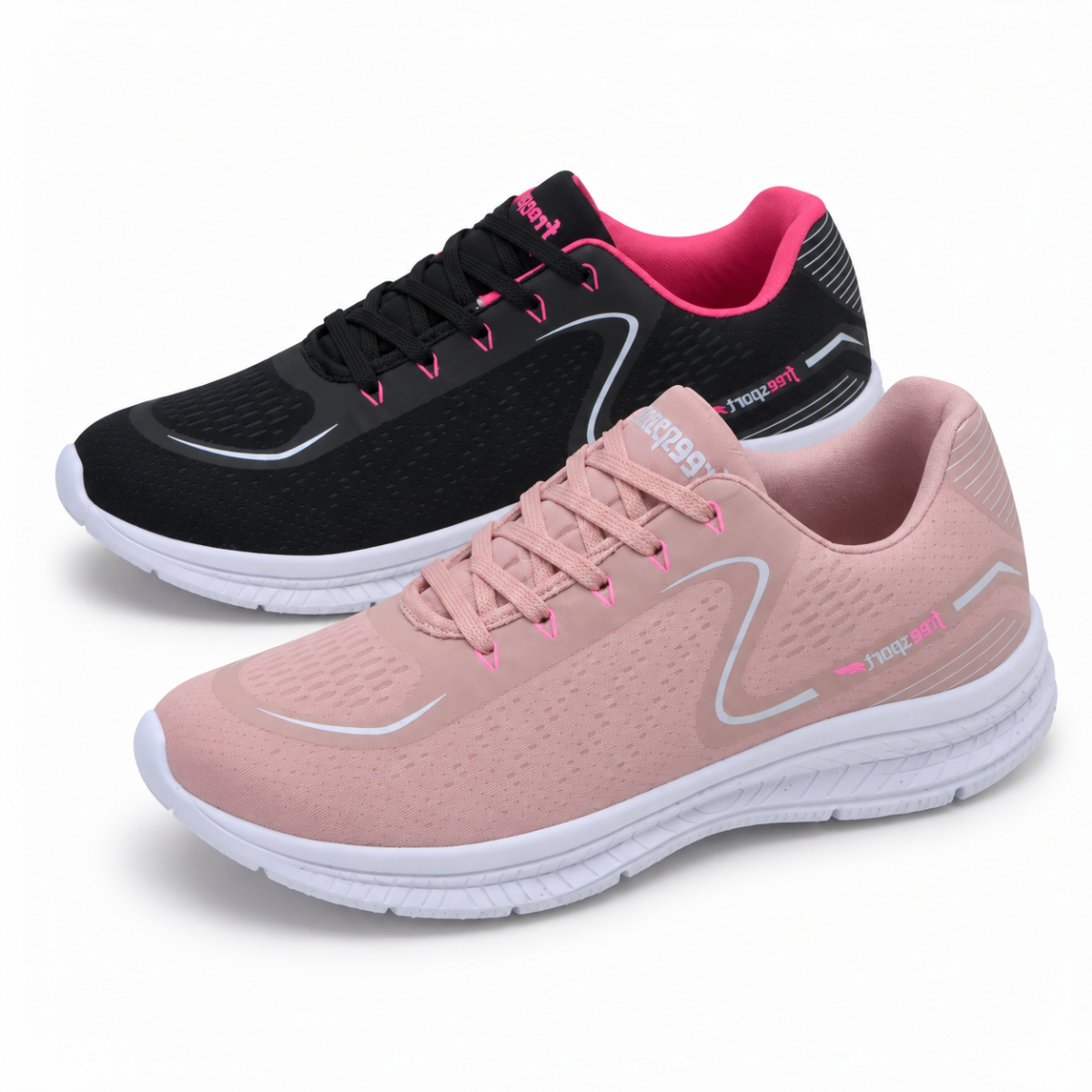 Kit 2 Tênis Ortopédico Feminino Para Caminhada Ultra Conforto