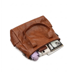 Kit Bolsa Feminina de Couro Legítimo