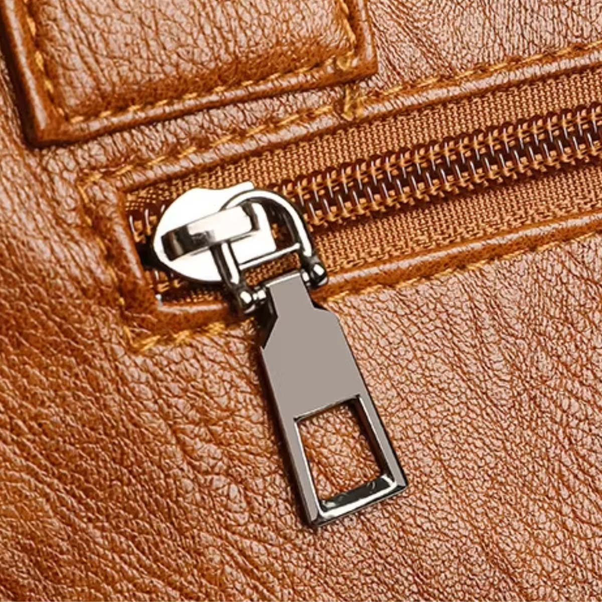 Kit Bolsa Feminina de Couro Legítimo