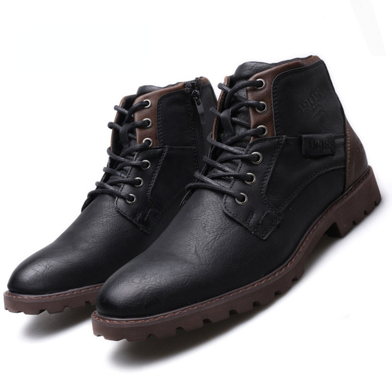 Bota Masculina Couro