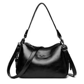 Bolsa de Ombro Feminina de Couro