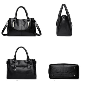 Bolsa de Ombro Feminina de Couro Legítimo