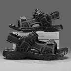 Sandália Masculina de Couro Confortável