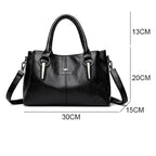 Bolsa de Ombro Feminina de Couro Legítimo
