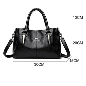 Bolsa de Ombro Feminina de Couro Legítimo