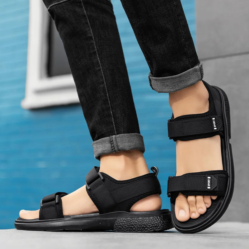 Sandália Ortopédica Masculina Confortável