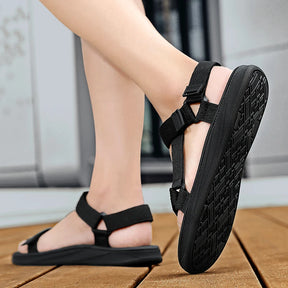 Sandália Ortopédica Masculina de Couro