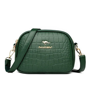 Bolsa Feminina de Couro Transversal