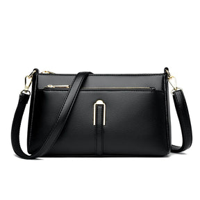 Bolsa Feminina de Couro Tranversal Luxury