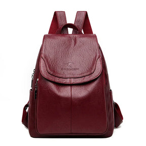 Mochila de Couro Feminina