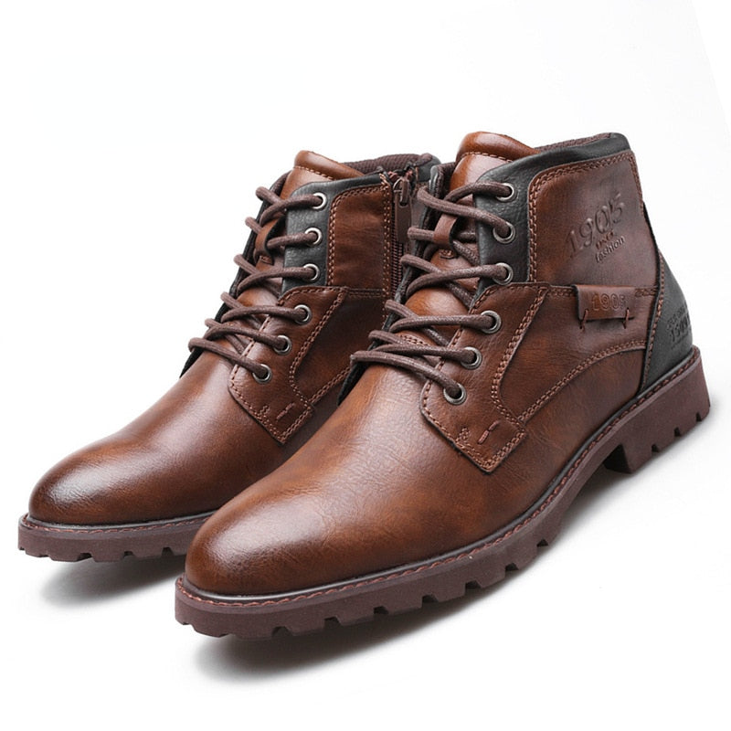 Bota Masculina Couro