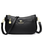 Bolsa de Couro Feminina Tranversal