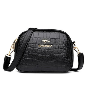 Bolsa Feminina de Couro Transversal
