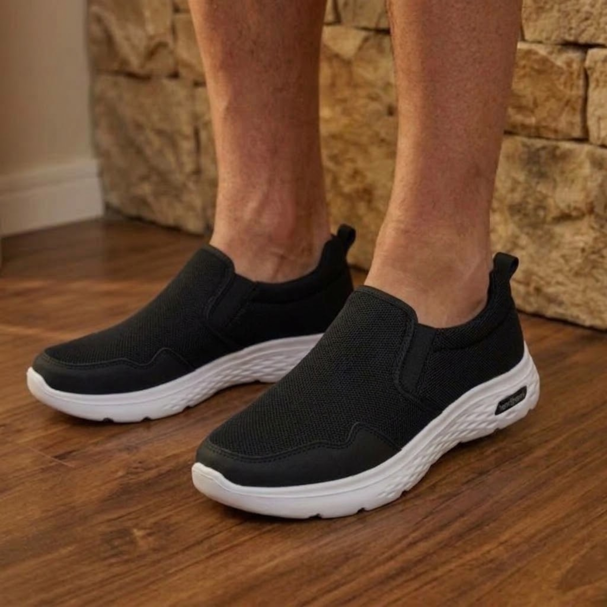 Tênis Ortopédico Slip On Masculino Para Caminhada - Vanguard