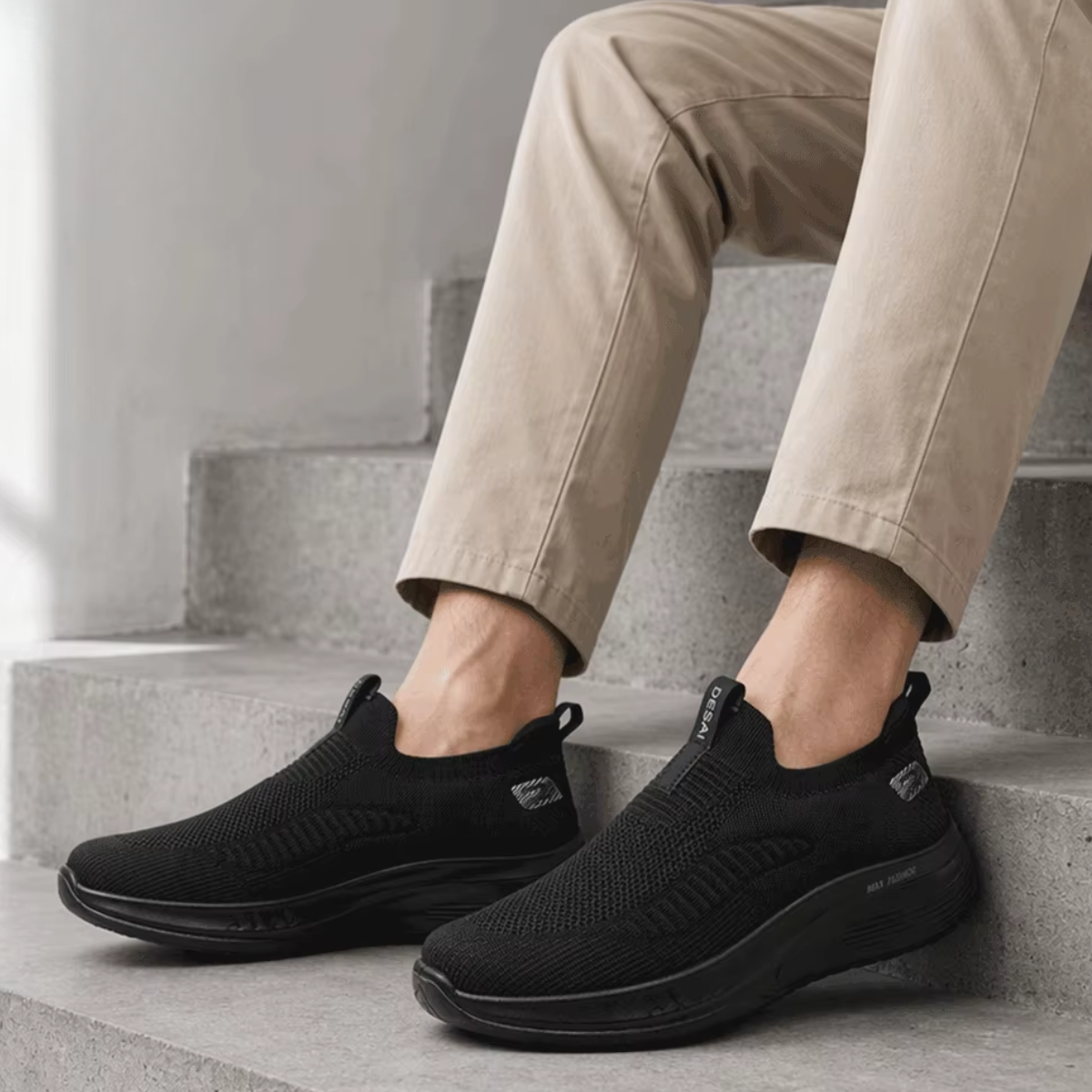 Tênis Slip On Masculino Para Caminhada - Flexor