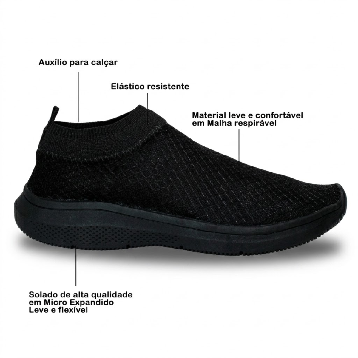 Tênis Ortopédico Feminino Para Caminhada Ultra Confortável