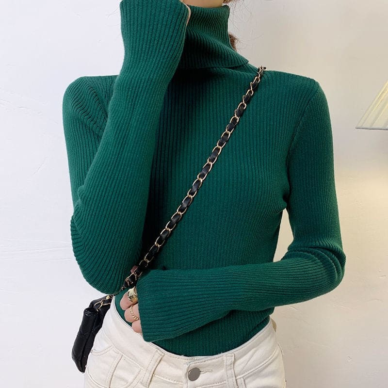 Blusa De Frio Feminina Cacharrel Verde / Tamanho Único 262