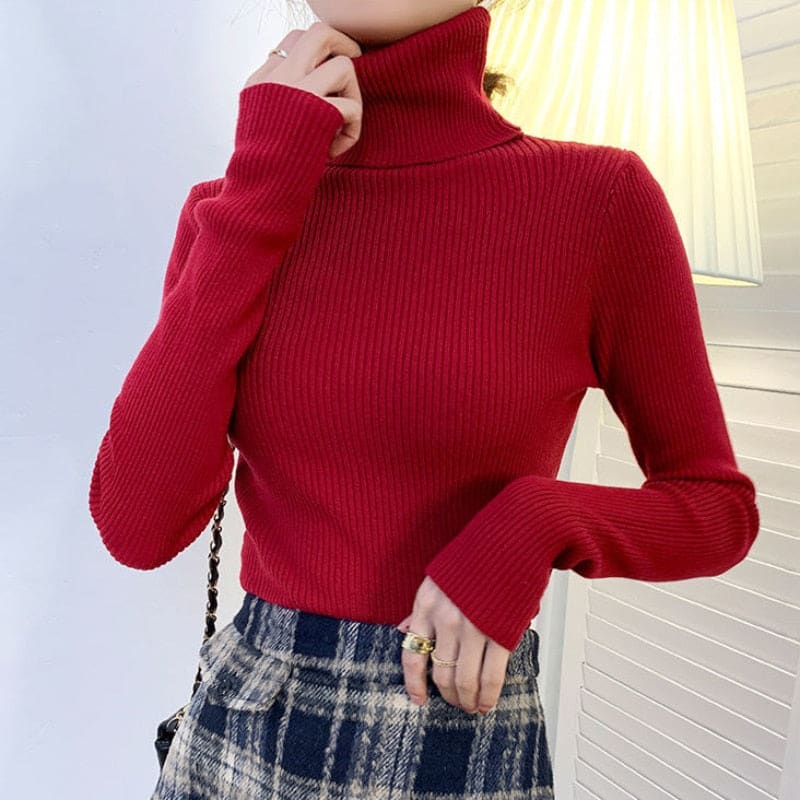 Blusa De Frio Feminina Cacharrel Vermelho / Tamanho Único 262