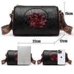Bolsa De Couro Feminina Transversal 001