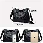 Bolsa de Couro Feminina Transversal 019