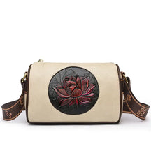 Bolsa De Couro Feminina Transversal Khaki 001