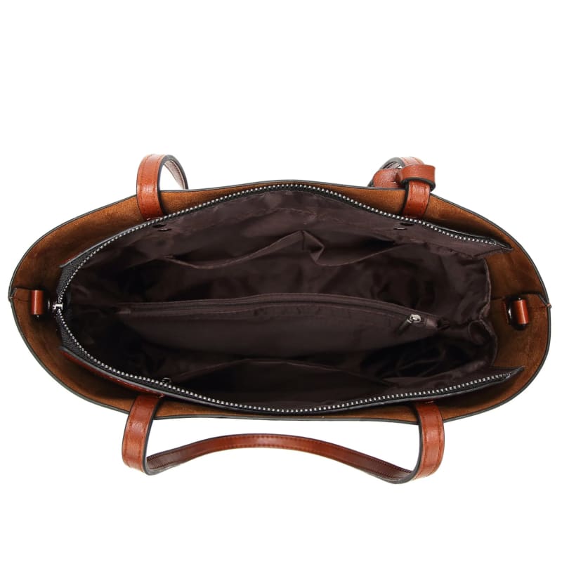 Bolsa Feminina Grande De Couro Legítimo 537