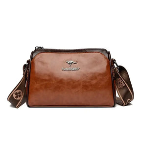 Bolsa Feminina Transversal Marrom 010