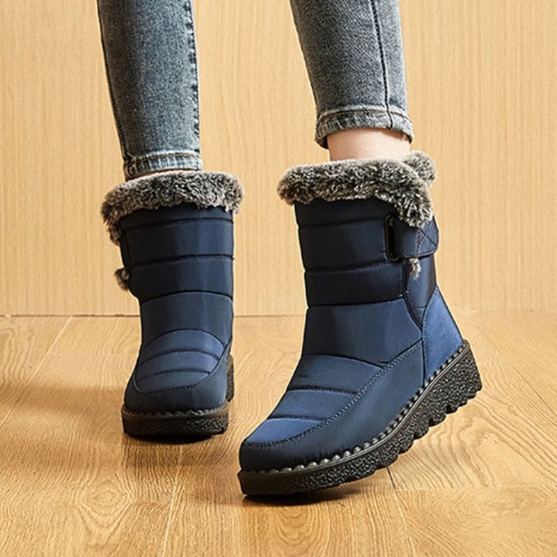 Bota Para Neve Feminina Forrada Impermeável 234