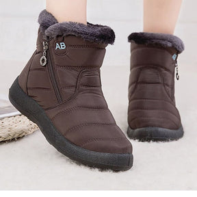 Bota Para Neve Impermeável Marrom / 32 235