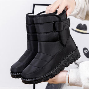 Bota Para Neve Impermeável Preto / 32 233