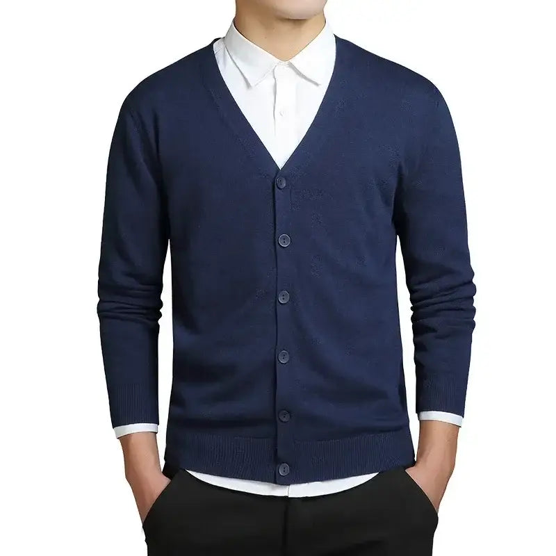 Cardigan Masculino De Botões