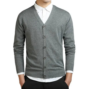 Cardigan Masculino De Botões