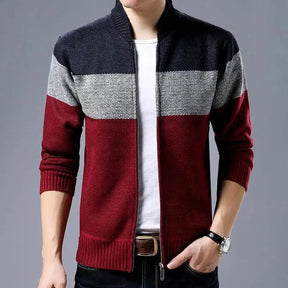 Casaco Masculino Inverno Elegante Vermelho / P 240