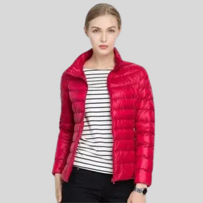 Jaqueta Puffer Feminina Vermelho / P