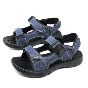 Sandália Masculina de Couro Confortável