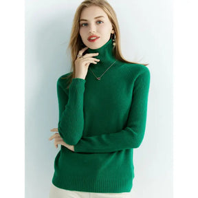 Suéter Gola Alta Feminino (Cópia) Verde / Pp 359