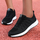 Tênis Ortopédico Feminino Para Caminhada Preto / 34 035