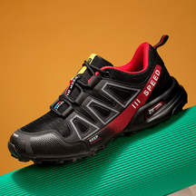 Tênis Ortopédico Masculino Esportivo Para Caminhada Vermelho / 37 606