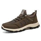 Tênis Ortopédico Masculino Para Caminhada Ultra Conforto Marrom / 37 610