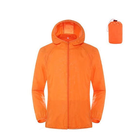 Capa De Chuva Grossa Laranja / Pp 138