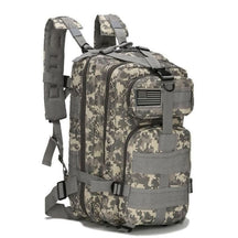 Mochila Tática Militar Cinza Camuflado 075