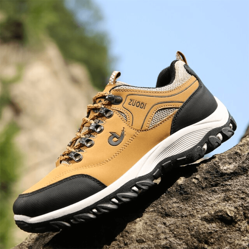 Tênis Ortopédico Masculino Para Caminhada Amarelo / 37 130